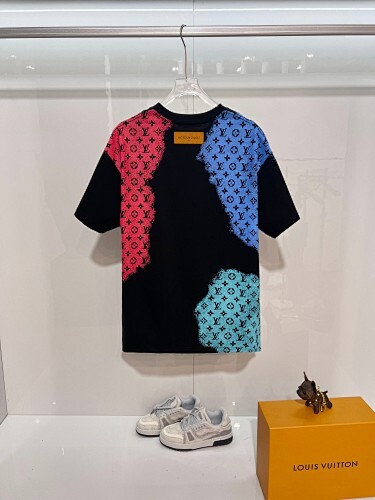 Louis Vuitton T-Shirt Black/White H1501
