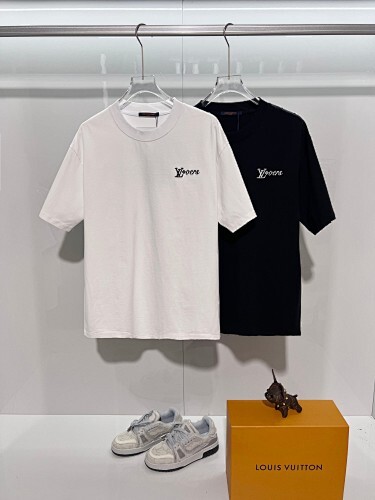 Louis Vuitton T-Shirt Black/White H1503