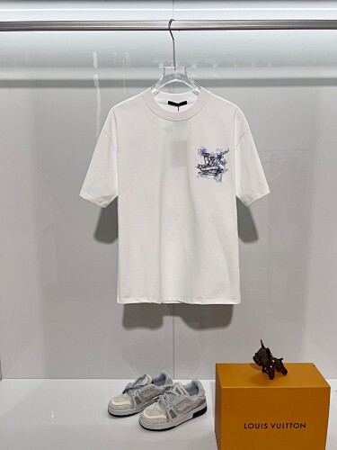 Louis Vuitton T-Shirt Black/White H1504