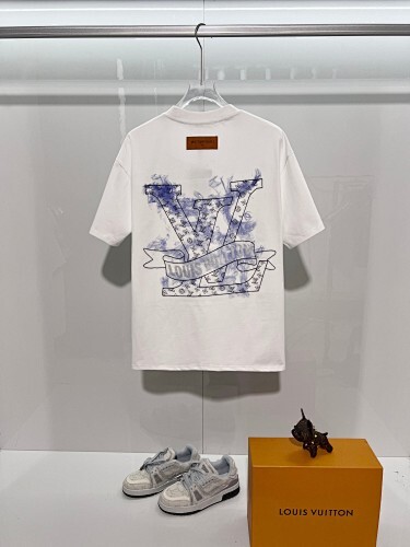 Louis Vuitton T-Shirt Black/White H1504