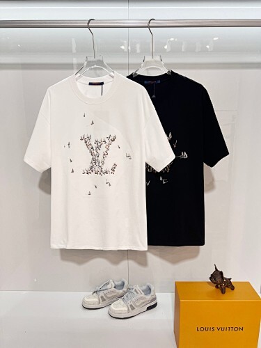 Louis Vuitton T-Shirt Black/White H1506