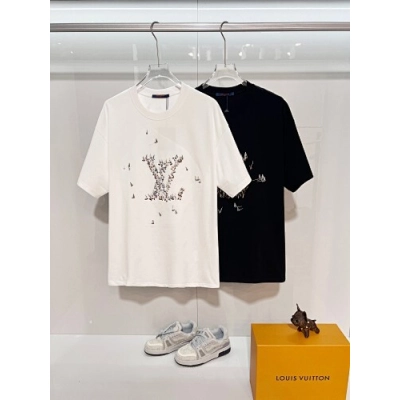 Louis Vuitton T-Shirt Black/White H1506 01