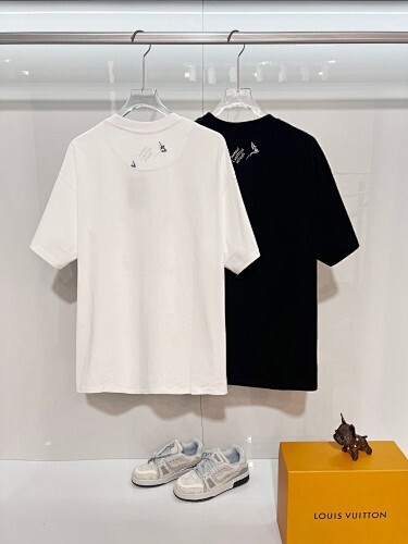 Louis Vuitton T-Shirt Black/White H1506