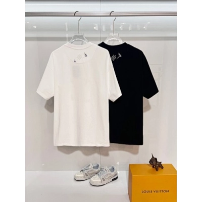 Louis Vuitton T-Shirt Black/White H1506 02