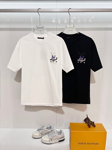 Louis Vuitton T-Shirt Black/White H1507