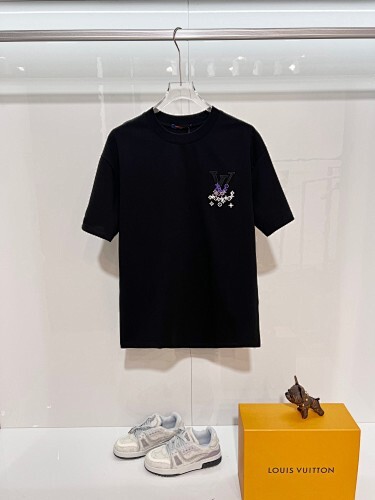 Louis Vuitton T-Shirt Black/White H1507