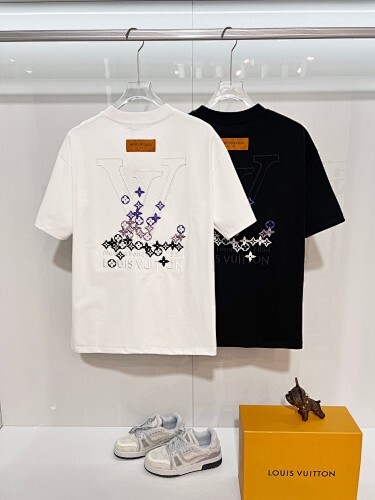 Louis Vuitton T-Shirt Black/White H1507