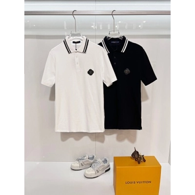Louis Vuitton T-Shirt Black/White H1508 01