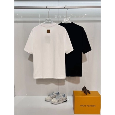 Louis Vuitton T-Shirt Black/White H1409 02