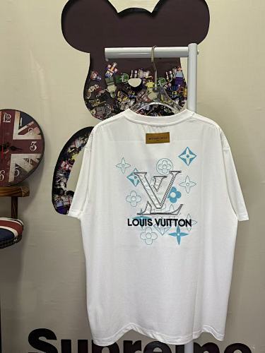 Louis Vuitton T-Shirt Black/White/Blue H130 L26601