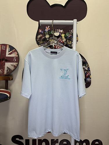 Louis Vuitton T-Shirt Black/White/Blue H130 L26601