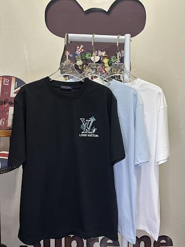 Louis Vuitton T-Shirt Black/White/Blue H130 L26601