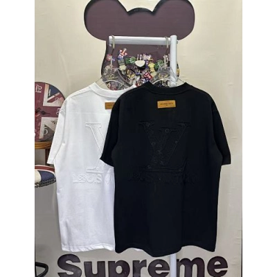 Louis Vuitton T-Shirt Black/White H130 L26233 01