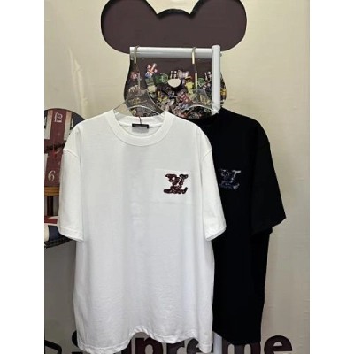 Louis Vuitton T-Shirt Black/White H130 L26236 01