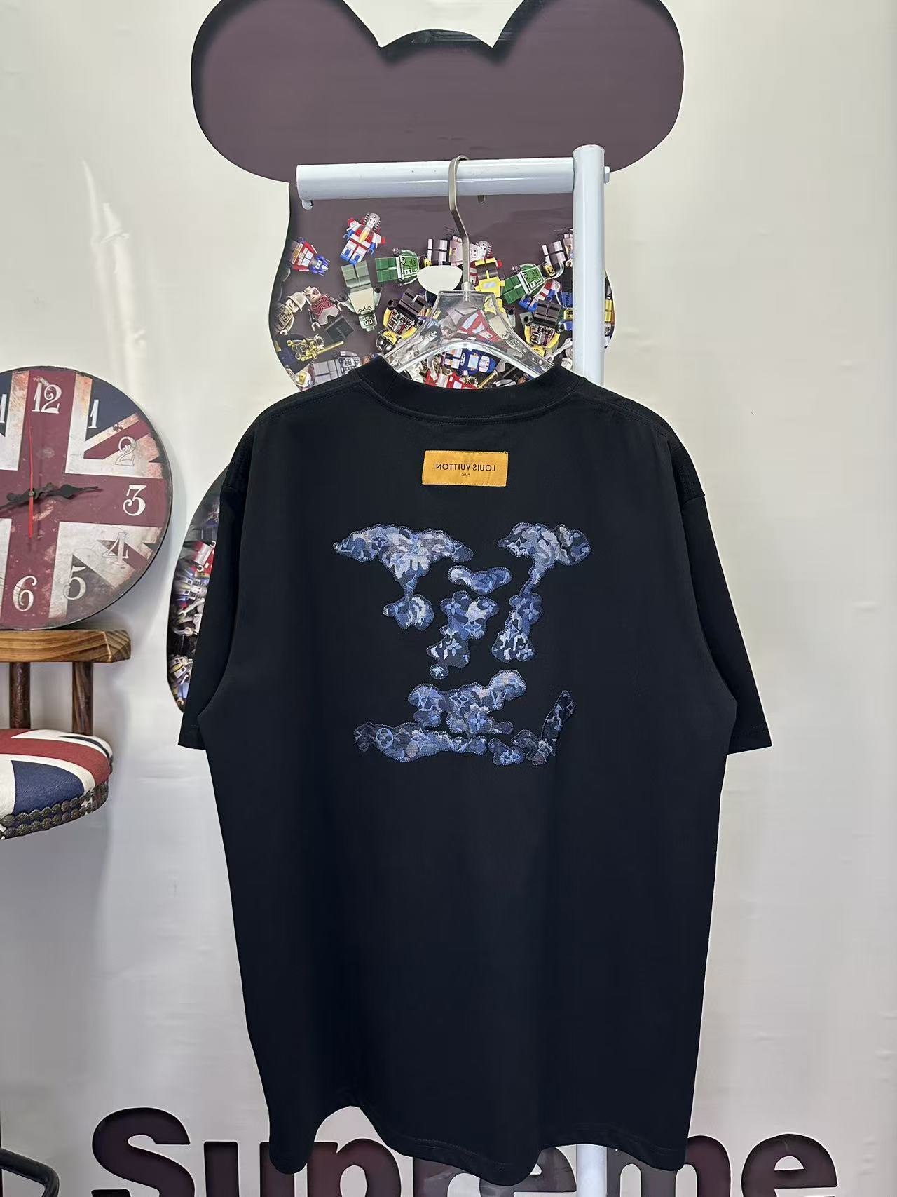 Louis Vuitton T-Shirt Black/White H130 L26236
