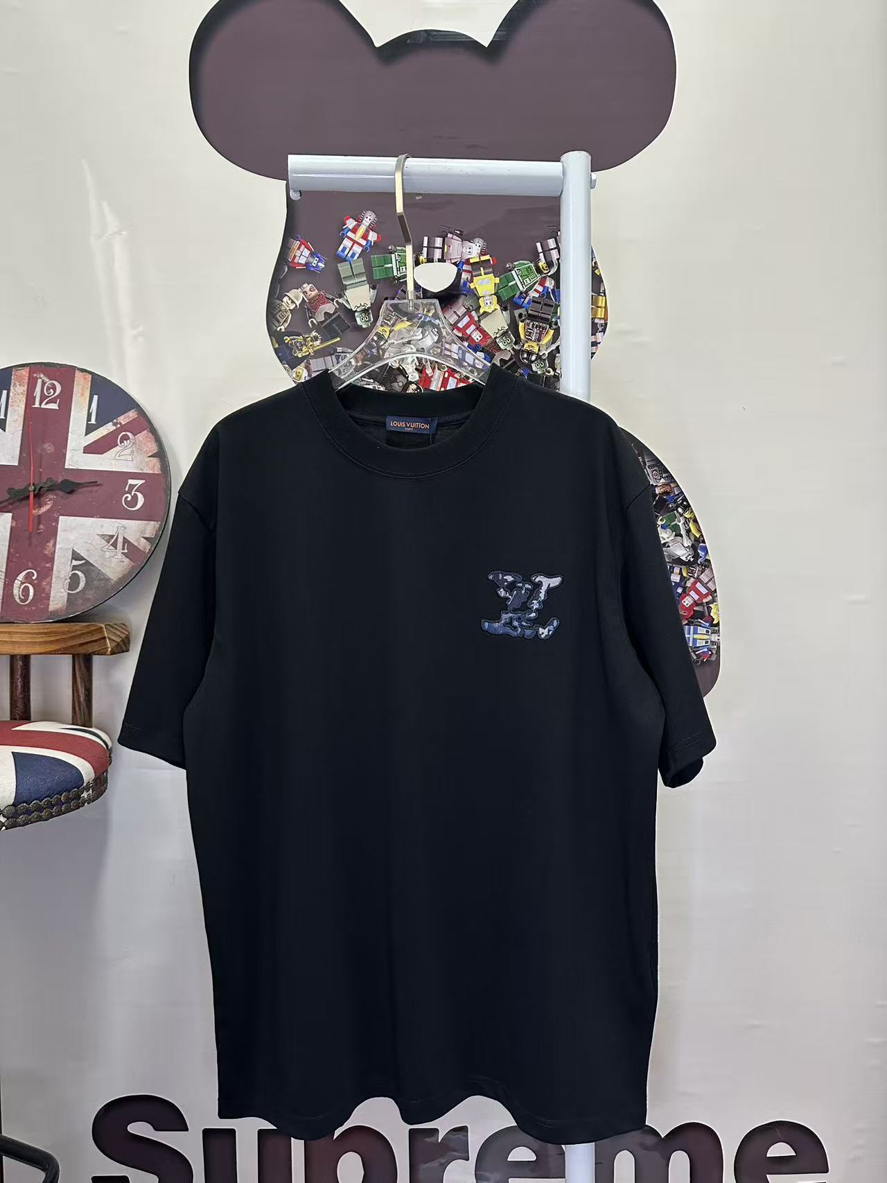 Louis Vuitton T-Shirt Black/White H130 L26236