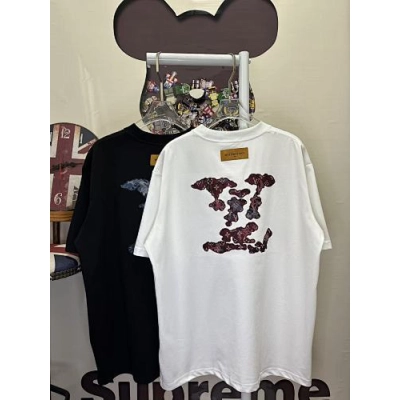 Louis Vuitton T-Shirt Black/White H130 L26236 02