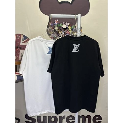 Louis Vuitton T-Shirt Black/White H130 L26603 02