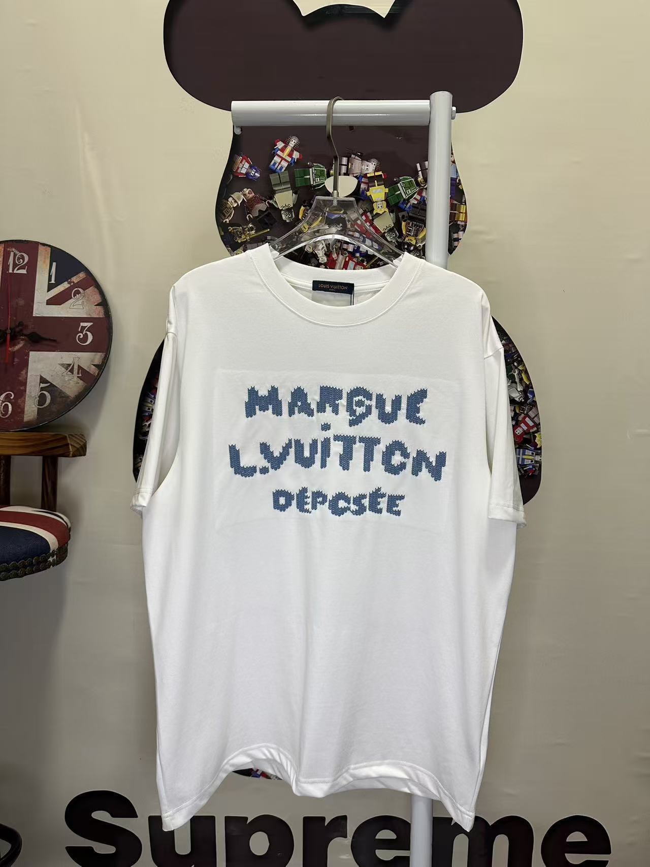 Louis Vuitton T-Shirt Black/White H130 L26603