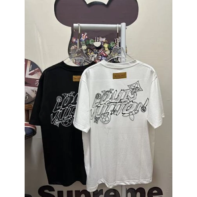 Louis Vuitton T-Shirt Black/White H130 L26612 02