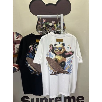 Louis Vuitton T-Shirt Black/White H130 L26622 02