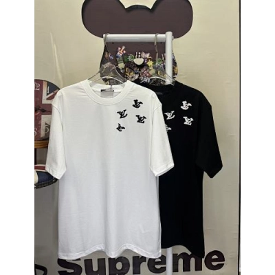 Louis Vuitton T-Shirt Black/White H130 L26716 01