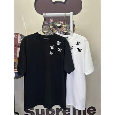 Louis Vuitton T-Shirt Black/White H130 L26716 02