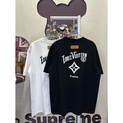 Louis Vuitton T-Shirt Black/White H130 L26726 01
