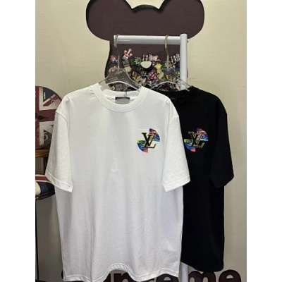 Louis Vuitton T-Shirt Black/White H130 L26748 02
