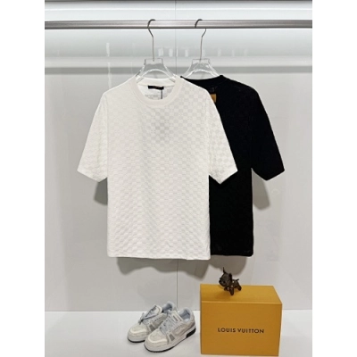 Louis Vuitton T-Shirt Black/White H1417 02