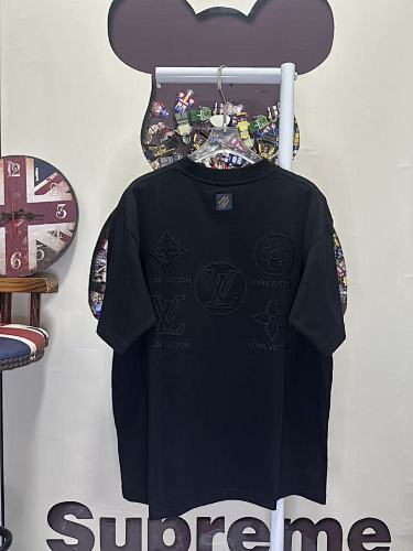 Louis Vuitton T-Shirt Black/White/Pink H130 L26212