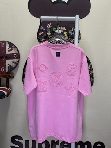 Louis Vuitton T-Shirt Black/White/Pink H130 L26212