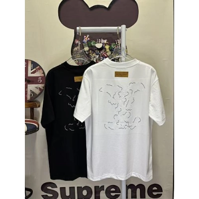 Louis Vuitton T-Shirt Black/White H130 1111 02