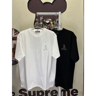 Louis Vuitton T-Shirt Black/White H130 1111 01