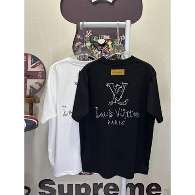 Louis Vuitton T-Shirt Black/White H130 L26618 01