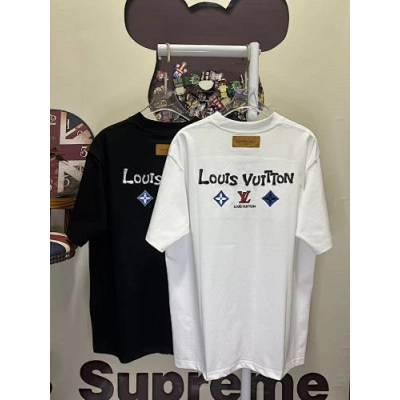 Louis Vuitton T-Shirt Black/White H120 L26767 01