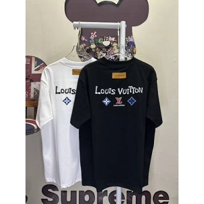 Louis Vuitton T-Shirt Black/White H120 L26767 02