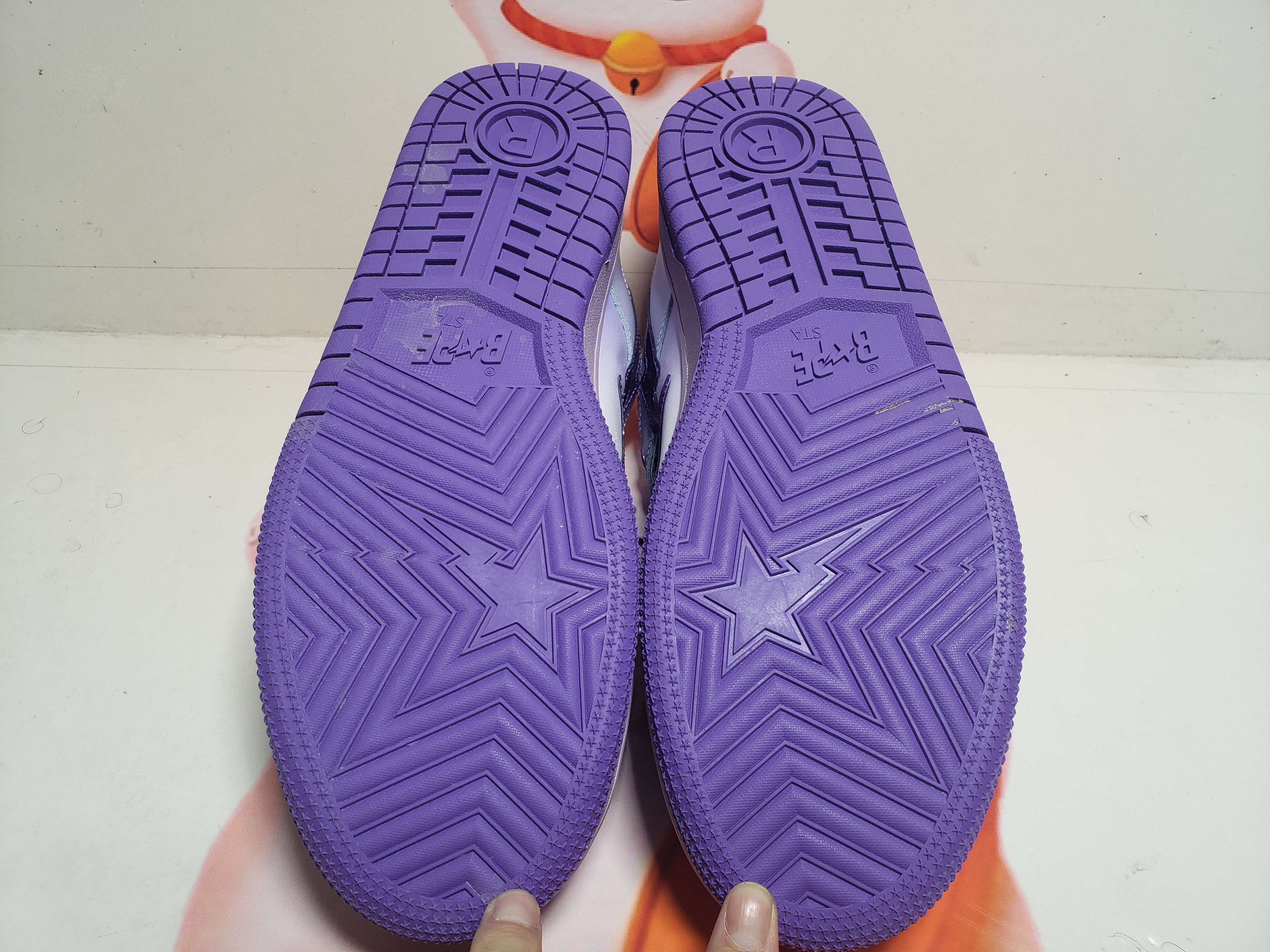 PKGoden A Bathing Ape Bape Sta Low Gradient Purple,1G70-109-0023