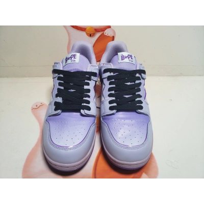 PKGoden A Bathing Ape Bape Sta Low Gradient Purple,1G70-109-0023 02