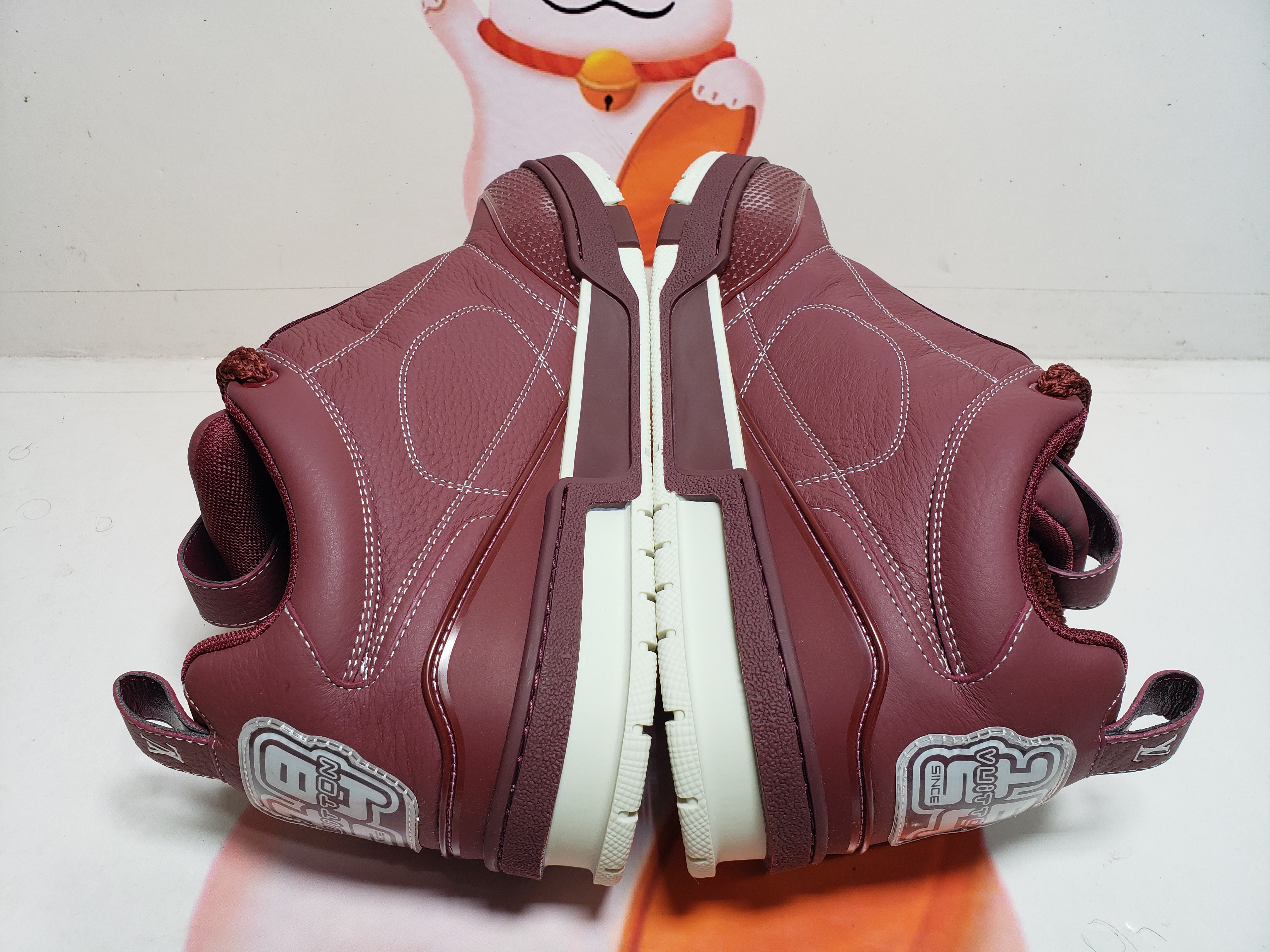 PKGoden Louis Vuitton Skate Wine
