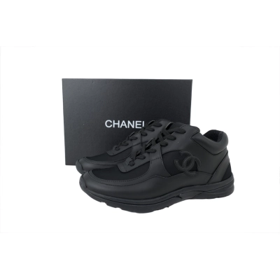 PKGoden Chanel CC Logo Sneaker Black 02