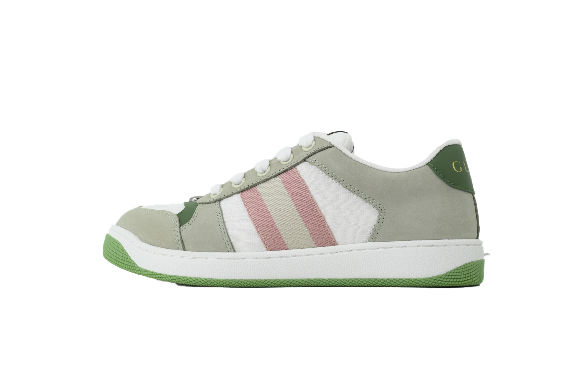 Gucci Dirty Low Lace Sneakers Green Apple