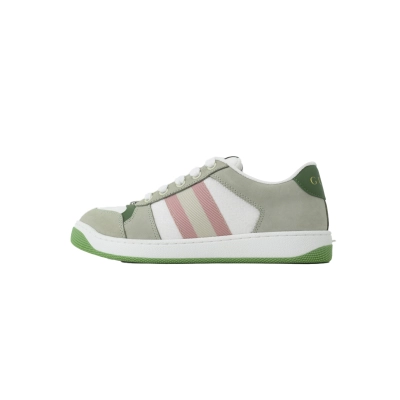 Gucci Dirty Low Lace Sneakers Green Apple 01