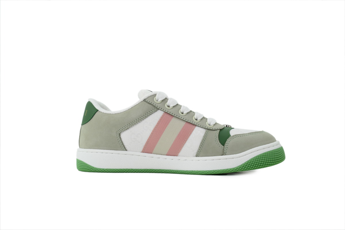 Gucci Dirty Low Lace Sneakers Green Apple