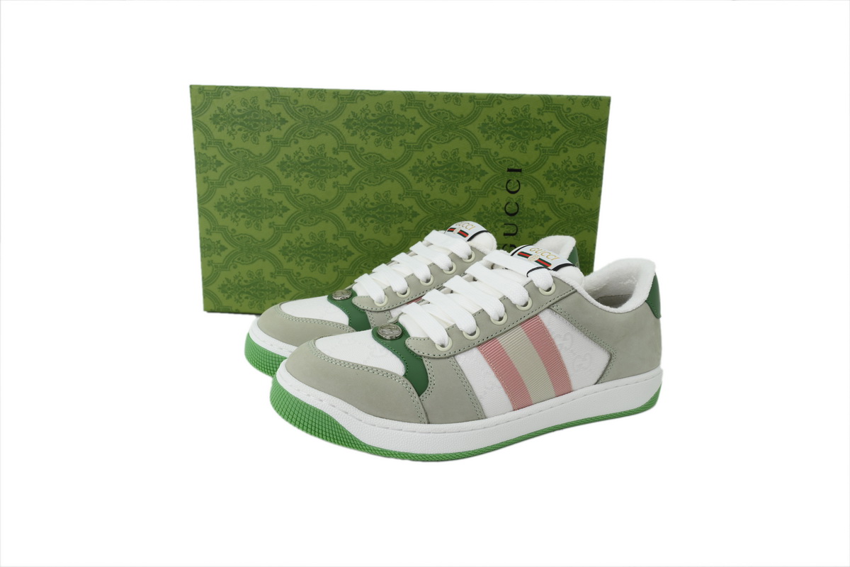 Gucci Dirty Low Lace Sneakers Green Apple