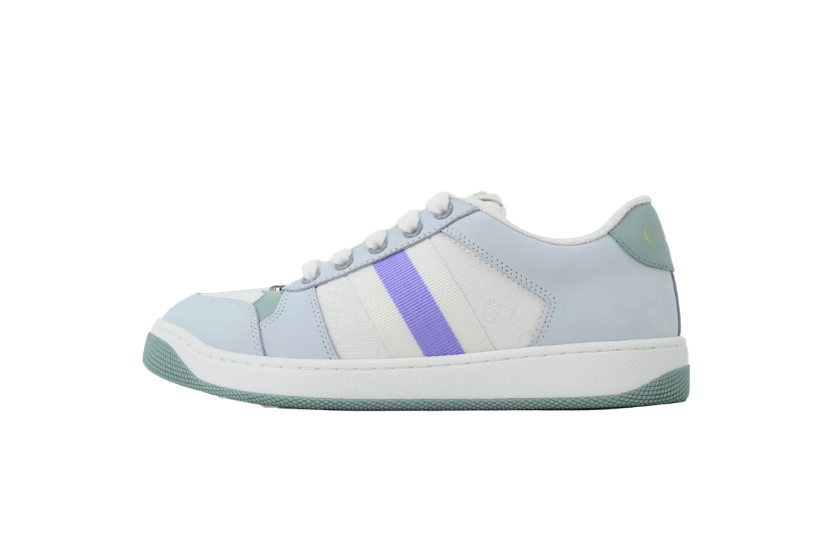 Gucci Dirty Low Lace Sneakers Smoky Blue