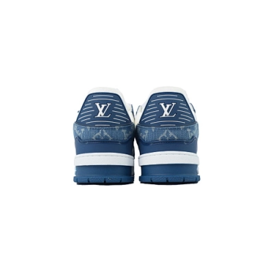 Louis Vuitton Top-tier chips Sneakers Blue Jean 02