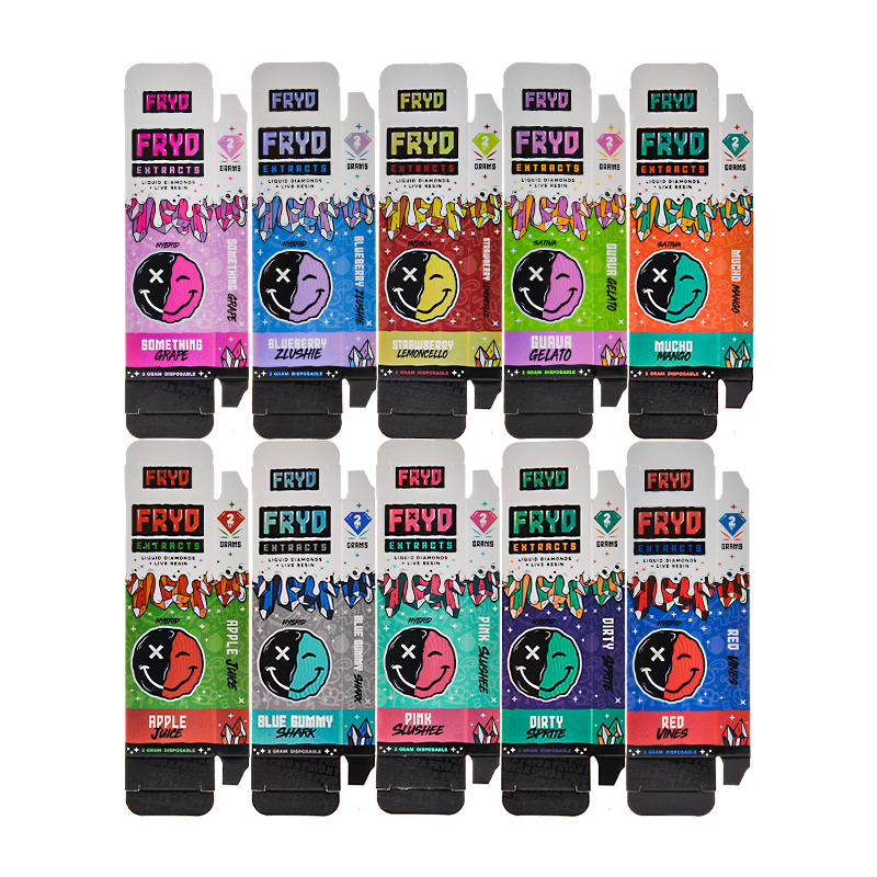 FRYD Kseal Extracts empty 2ml vapes live resin bars