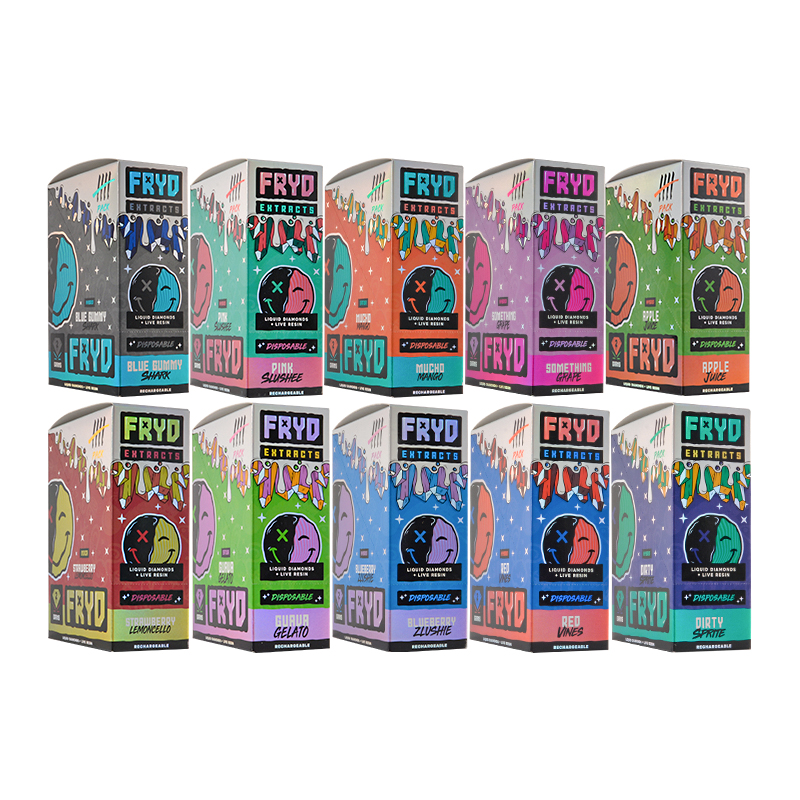 FRYD Kseal Extracts empty 2ml vapes live resin bars