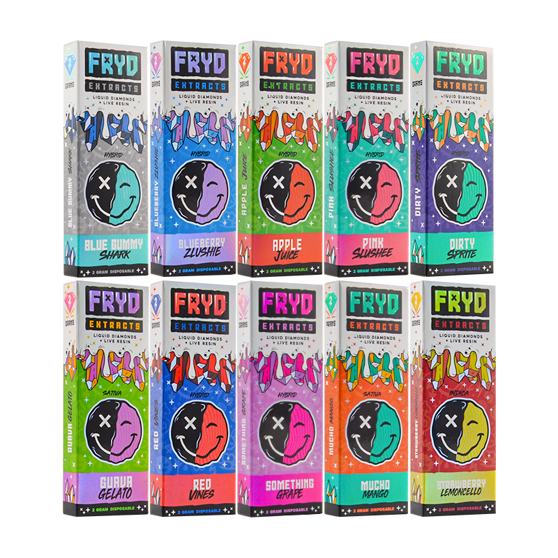 FRYD Kseal Extracts empty 2ml vapes live resin bars